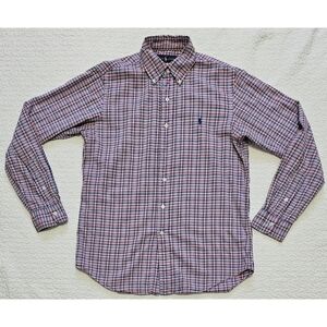 Ralph Lauren Plaid Button Down Dress Shirt